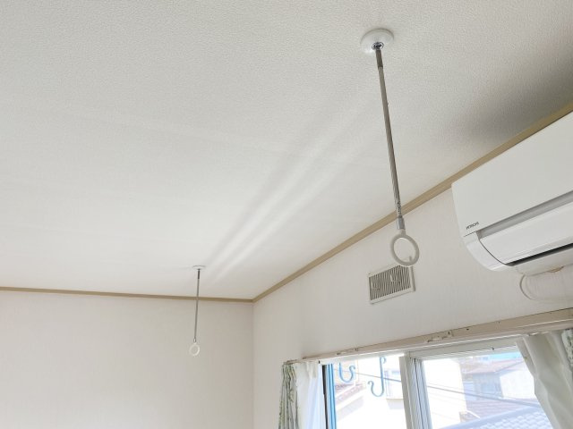 室内物干しあります！