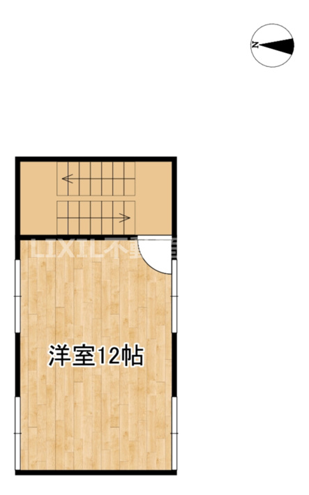 大町ビル【間取り】３階　間取図