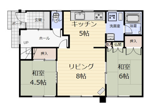幕別町札内中央町【間取り】