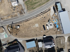 北杜市明野町上手　分譲地の画像