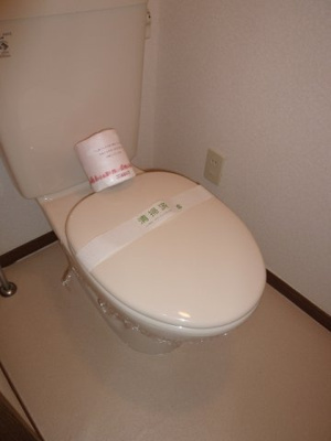 コンパクトで使いやすいトイレです