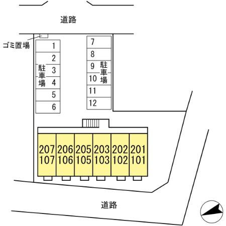 【区画図】