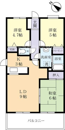 キャッスル土浦７０３号室の画像