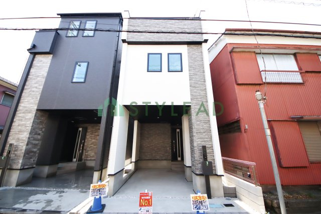 川崎市中原区上平間の新築一戸建【外観】
