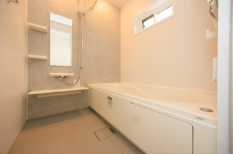 北九州市八幡西区下畑町【内観：施工例】浴室暖房乾燥機完備。雨の日も気にせず洗濯できます。