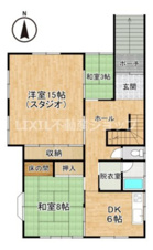 上越市東城町3丁目 中古一戸建て【間取り】２階　間取図