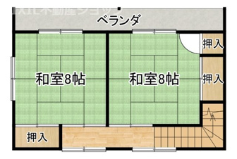 上越市東城町3丁目 中古一戸建て【外観】３階　間取図