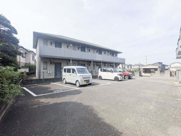 駐車場♪