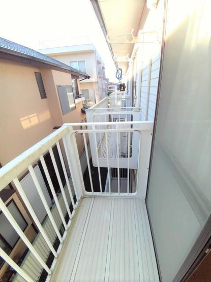 各部屋に独立したバルコニー