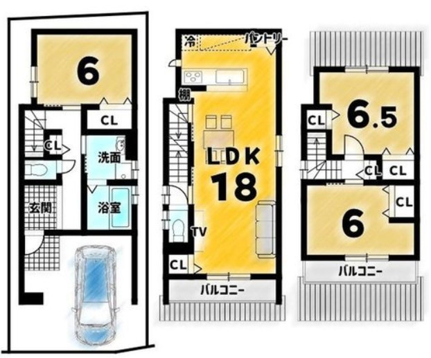 K41349-翔鸞【間取り】
