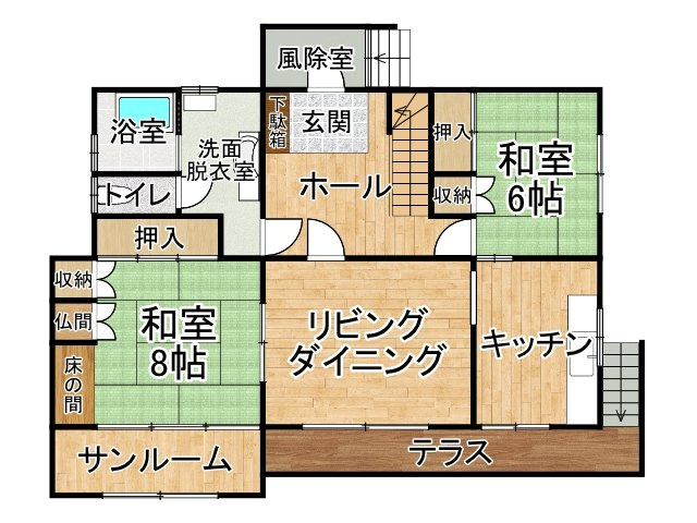 西４条南３５丁目※商談中【間取り】
