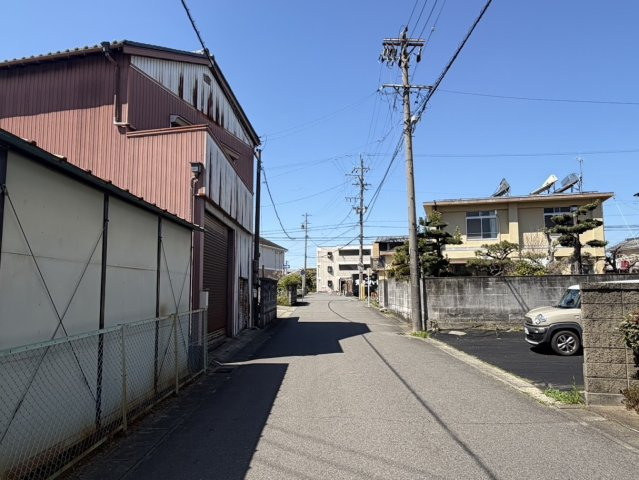 江南市古知野町花霞【前面道路含む現地写真】