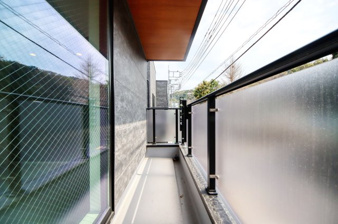 横浜市中区本牧間門の新築一戸建【バルコニー】