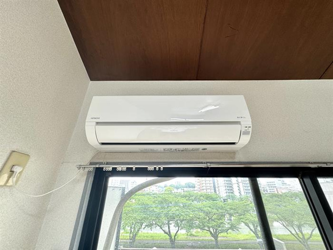 エアコン完備してます