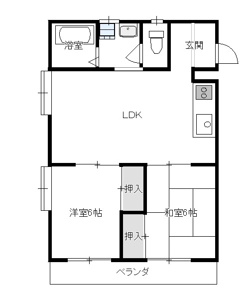 吉岡ビル【間取り】