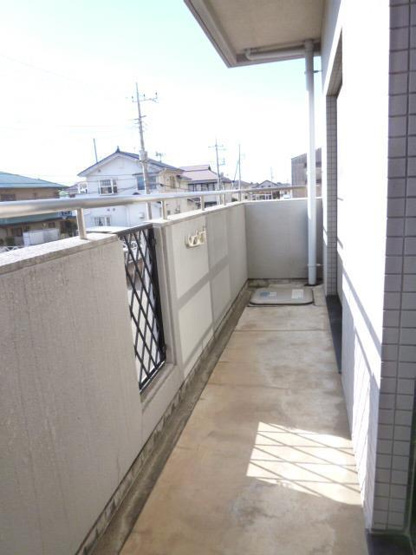 広々ﾊﾞﾙｺﾆｰにて｡