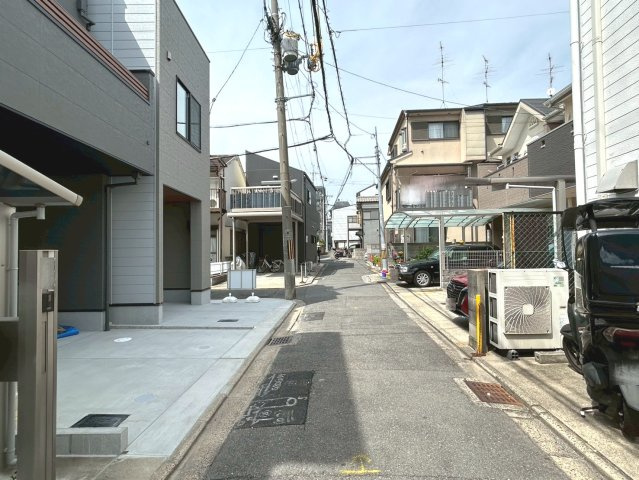 右京区山ノ内宮前町【前面道路含む現地写真】