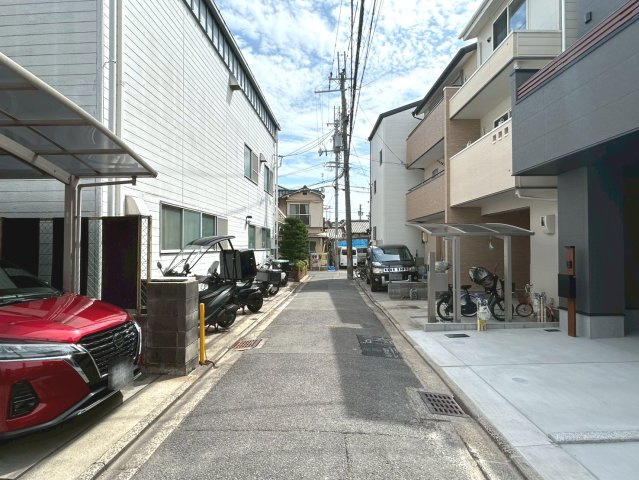 右京区山ノ内宮前町【前面道路含む現地写真】
