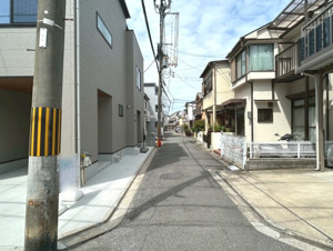 右京区山ノ内宮前町【前面道路含む現地写真】《2号地》