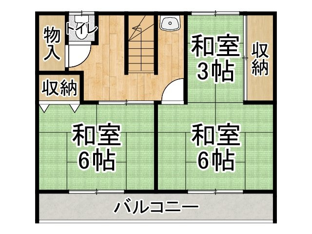 清水町南３条８丁目【間取り】