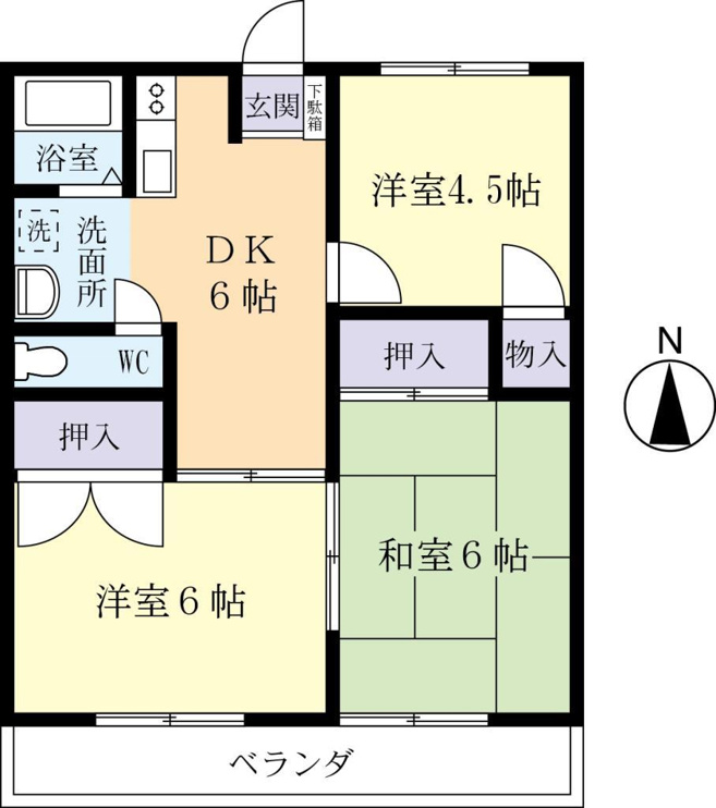 広々3DK