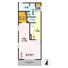 行田市門井町１丁目のアパート【間取り】