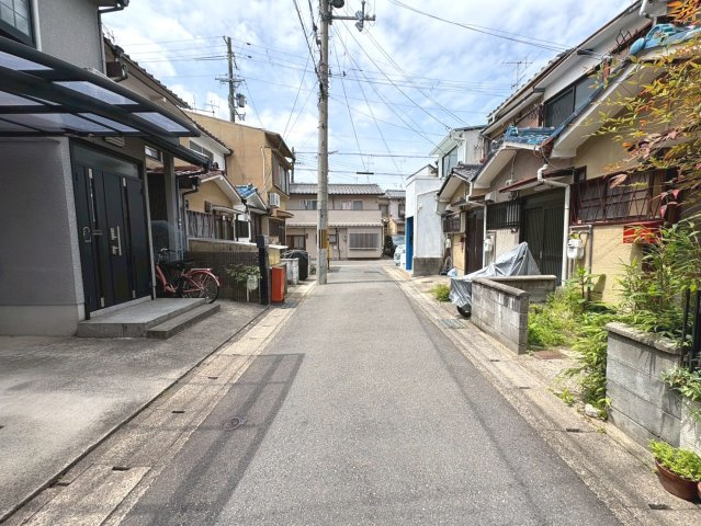 右京区嵯峨天龍寺椎野町【前面道路含む現地写真】