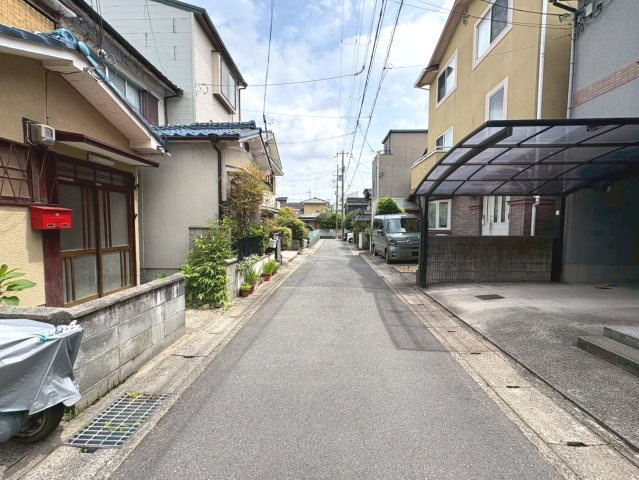 右京区嵯峨天龍寺椎野町【前面道路含む現地写真】
