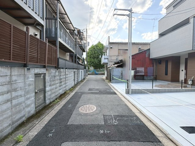 右京区西院追分町【前面道路含む現地写真】