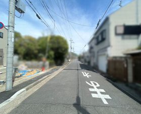 S41269-修学院【前面道路含む現地写真】