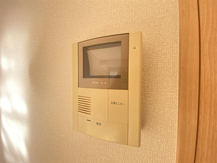 TVモニターホン付きで安心