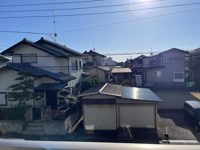 住宅街です。