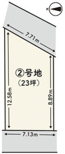 K12136-2号地紫竹【間取り】