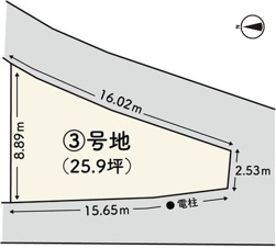 K12137-3号地紫竹【間取り】