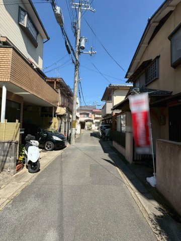 右京区嵯峨甲塚町【前面道路含む現地写真】