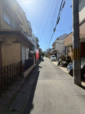 右京区嵯峨甲塚町【前面道路含む現地写真】