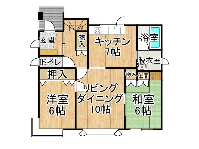 音更町共栄台西１３※商談中【間取り】