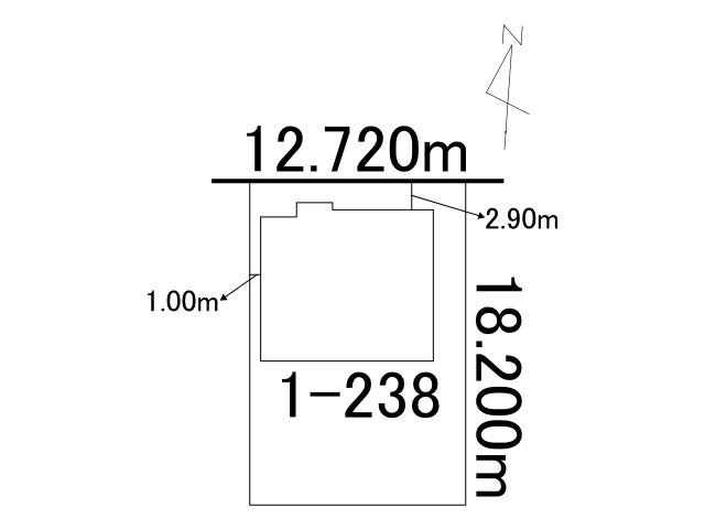 音更町共栄台西１３※商談中【区画図】