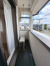 西京区松室扇田町【バルコニー】