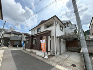 西京区松室扇田町【前面道路含む現地写真】