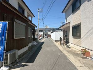 西京区松室扇田町【前面道路含む現地写真】