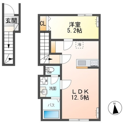 つくば市大曽根新築アパート②の画像