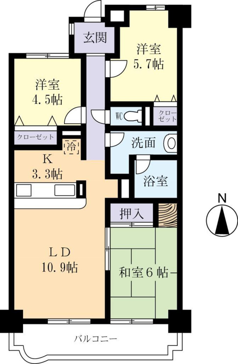 間取反転