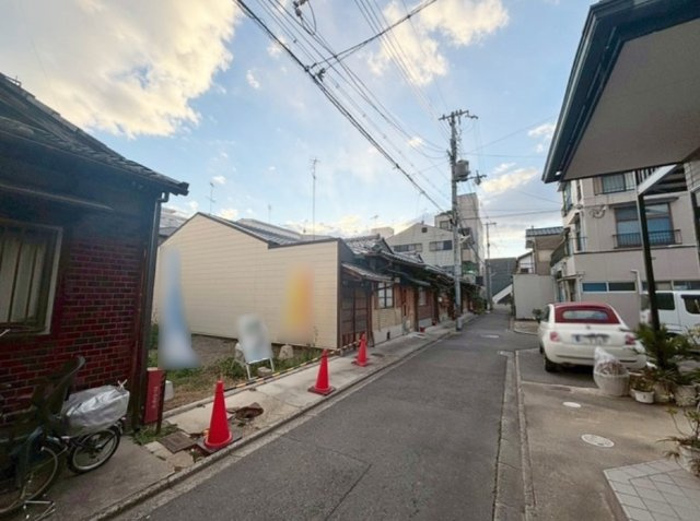 下京区七条御所ノ内北町【前面道路含む現地写真】