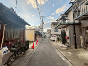 下京区七条御所ノ内北町【前面道路含む現地写真】