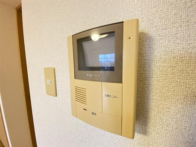 TVモニターホン付きで安心