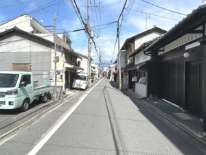 上京区東柳町【前面道路含む現地写真】