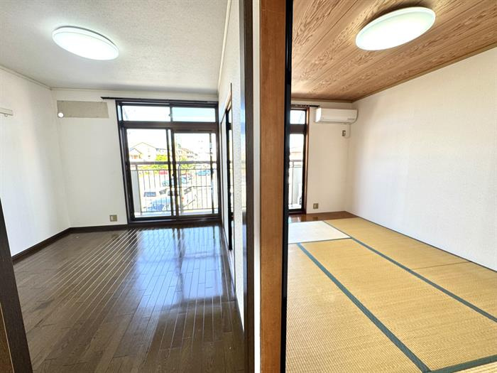 和室と繋げればかなり広く使えます