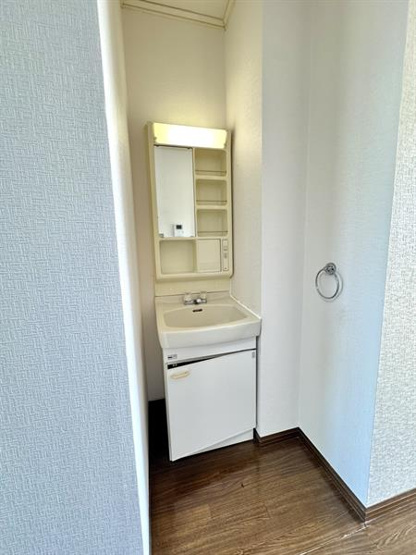 コンパクトですが洗面台付いてます