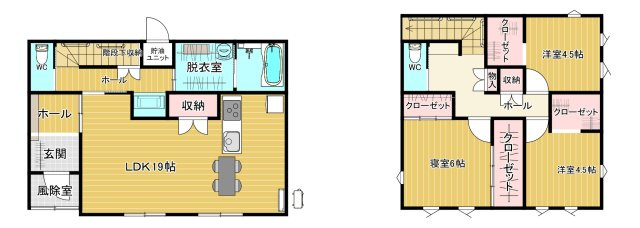 横手市赤坂字上後野中古戸建住宅【間取り】